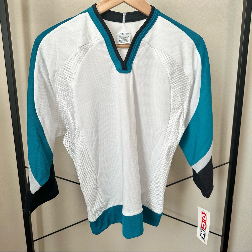 CCM Blank San Jose Sharks Jersey
